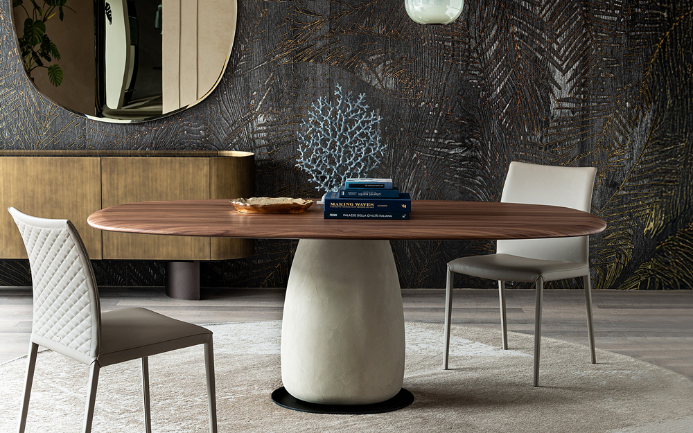 Cattelan Italia Botero Wood Table